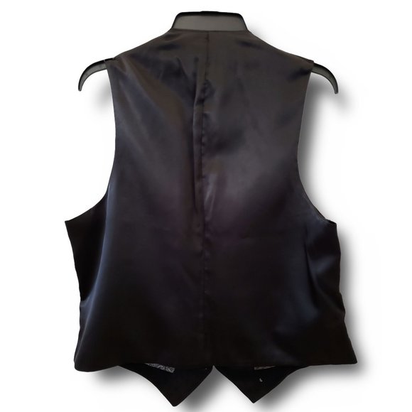 Axcess Men's Black Corduroy Vest Size S - Picture 7 of 10